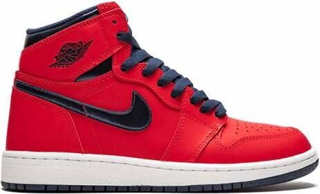Jordan Kids Air Jordan 1 Retro high-top sneakers Rood