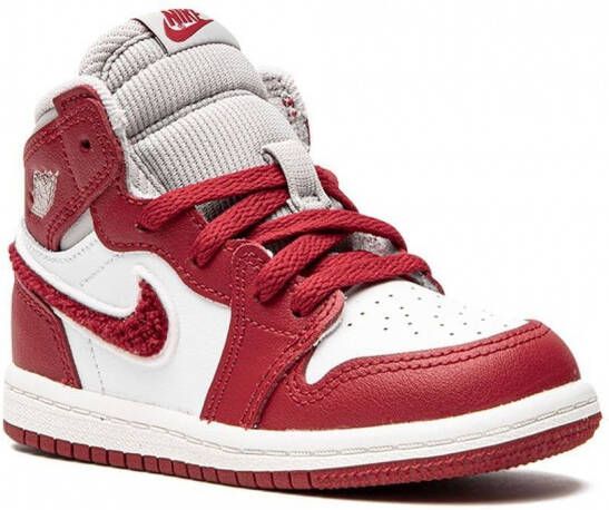 Jordan Kids Air Jordan 1 Retro high-top sneakers Rood