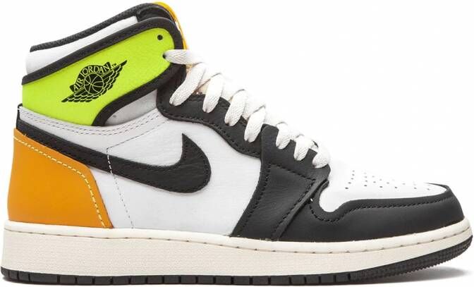 Jordan Kids Air Jordan 1 Retro high-top sneakers Zwart