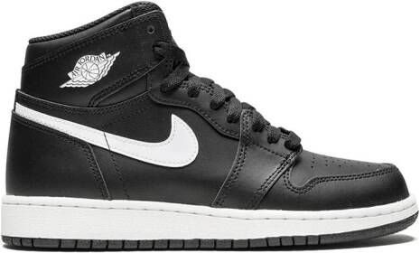 Jordan Kids Air Jordan 1 Retro high-top sneakers Zwart