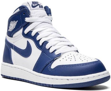 Jordan Kids Air Jordan 1 Retro OG BG high-top sneakers Wit