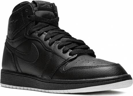 Jordan Kids Air Jordan 1 Retro OG BG high-top sneakers Zwart