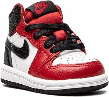 Jordan Kids Air Jordan 1 Retro TD high-top sneakers Rood