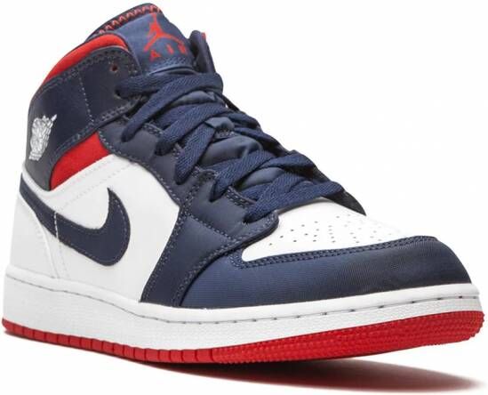 Jordan Kids Air Jordan 1 SE GS mid-top sneakers Wit