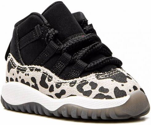 Jordan Kids Air Jordan 11 high-top sneakers Zwart