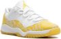 Jordan Kids "Air Jordan 11 Low Yellow Snakeskin sneakers" Wit - Thumbnail 1