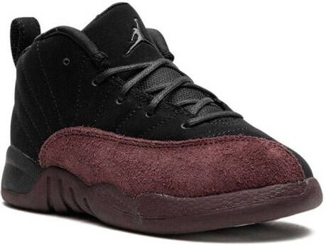 Jordan Kids Air Jordan 12 "A Ma iere Black" sneakers Zwart