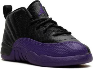 Jordan Kids "Air Jordan 12 Field Purple sneakers" Zwart