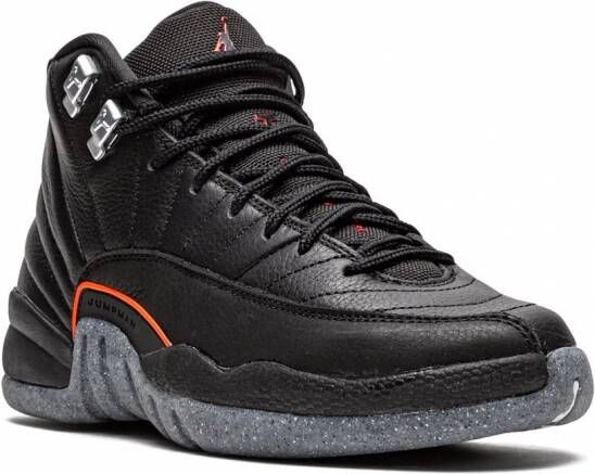 Jordan Kids Air Jordan 12 Retro sneakers Zwart