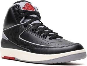 Jordan Kids Air Jordan 2 "Black Cement" sneakers Zwart
