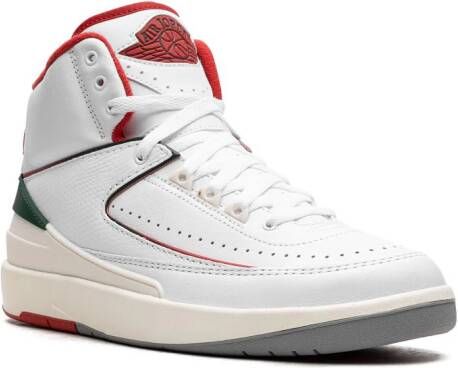 Jordan Kids Air Jordan 2 "Fire Red" sneakers Wit