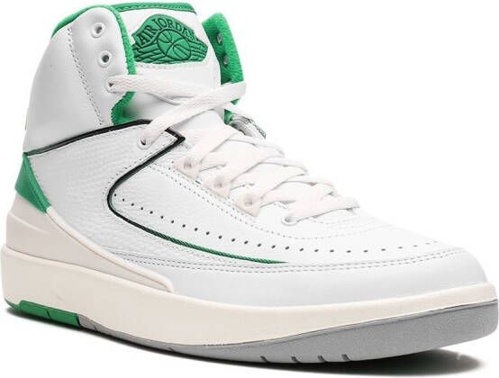 Jordan Kids "Air Jordan 2 Lucky Green sneakers" Wit