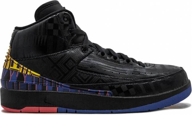 Jordan Kids Air Jordan 2 Retro BHM (GS) sneakers Zwart