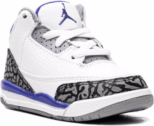 Jordan Kids Air Jordan 3 high-top sneakers Wit
