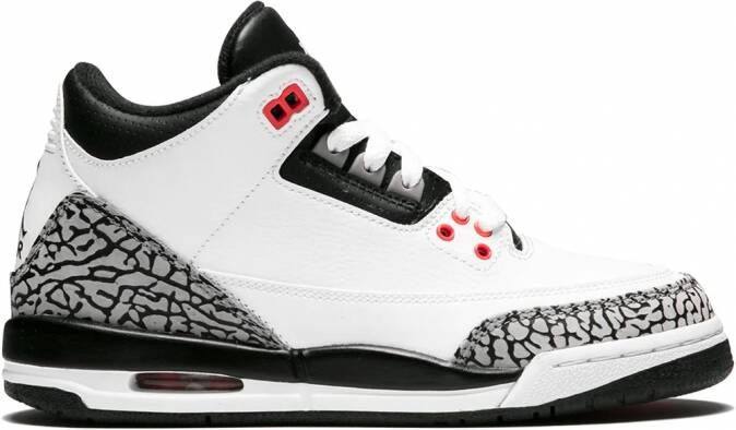 Jordan Kids Air Jordan 3 Retro BG sneakers Wit