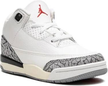 Jordan Kids "Air Jordan 3 White Ce t 3 Reimagined 2023 sneakers" Wit