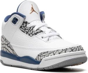 Jordan Kids "Air Jordan 3 Wizards sneakers" Wit
