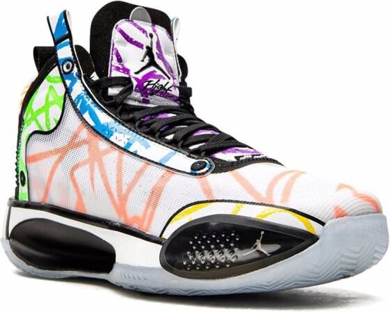 Jordan Kids Air Jordan 34 sneakers Wit - Foto 1