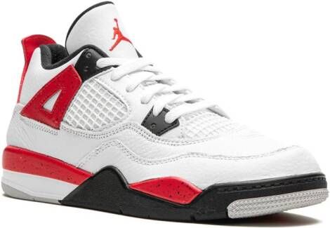 Jordan Kids "Air Jordan 4 Ce t Grey sneakers" Wit