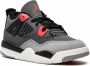 Jordan Kids Air Jordan 4 high-top sneakers Grijs - Thumbnail 1