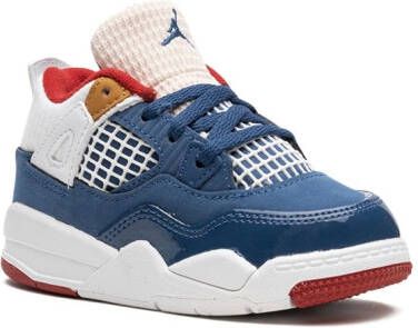 Jordan Kids Air Jordan 4 low-top sneakers Blauw