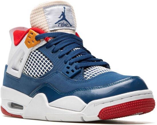 Jordan Kids "Air Jordan 4 Messy Room sneakers" Blauw