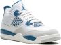Jordan Kids Air Jordan 4 'Military Blue' sneakers Wit - Thumbnail 1