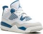 Jordan Kids Air Jordan 4 'Military Blue' sneakers Wit - Thumbnail 1