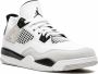 Jordan Kids Air Jordan 4 Retro "Militairy Black" sneakers Wit - Thumbnail 1