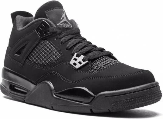 Jordan Kids Air Jordan 4 Retro sneakers Zwart