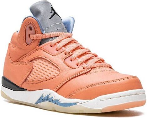 Jordan Kids Air Jordan 5 high-top sneakers Oranje