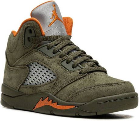 Jordan Kids Air Jordan 5 "Olive" sneakers Groen