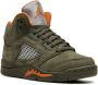 Jordan Kids Air Jordan 5 "Olive" sneakers Groen - Thumbnail 1