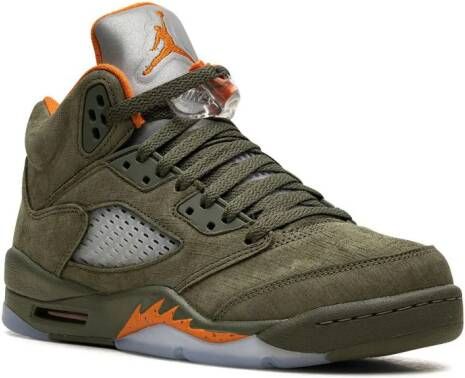 Jordan Kids Air Jordan 5 "Olive" sneakers Groen