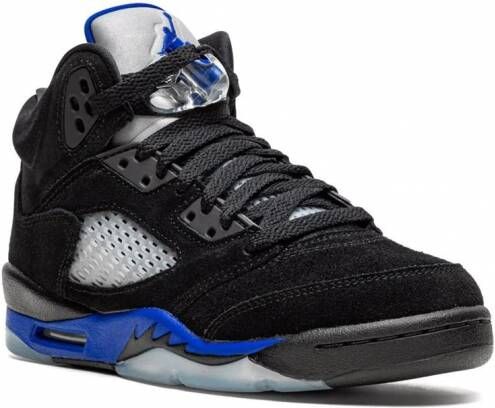 Jordan Kids Air Jordan 5 Retro 'Racer Blue' sneakers Zwart