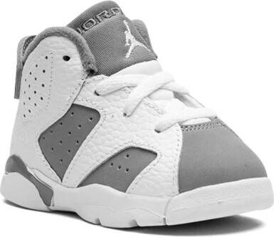 Jordan Kids "Air Jordan 6 Mid BG Cool Grey sneakers" Wit