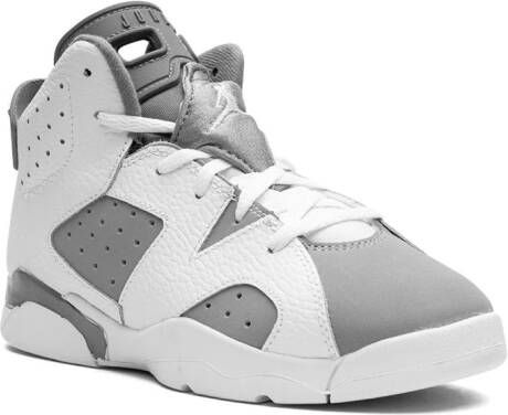 Jordan Kids "Air Jordan 6 PS Cool Grey sneakers" Wit