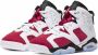 Jordan Kids Air Jordan 6 Retro sneakers Wit - Thumbnail 1