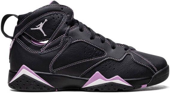 Jordan Kids "Air Jordan 7 Mid Barely Grape sneakers" Zwart