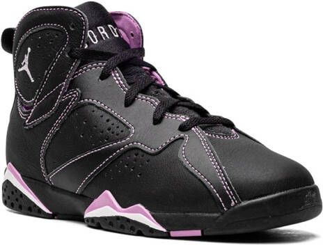 Jordan Kids "Air Jordan 7 Mid Barely Grape sneakers" Zwart