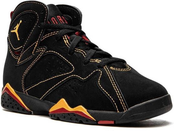 Jordan Kids Air Jordan 7 Retro high-top sneakers Zwart