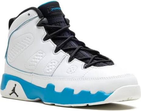 Jordan Kids Air Jordan 9 Retro “Powder Blue” sneakers Wit