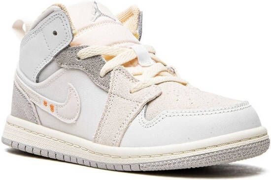 Jordan Kids Jordan 1 Mid SE Craft sneakers Beige