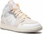 Jordan Kids Jordan 1 Mid SE Craft sneakers Wit - Thumbnail 1