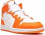 Jordan Kids Jordan 1 Mid SE sneakers Oranje - Thumbnail 1