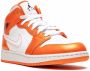 Jordan Kids Jordan 1 Mid SE sneakers Oranje - Thumbnail 1