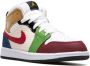 Jordan Kids Jordan 1 Mid SE sneakers met patchwork Wit - Thumbnail 1