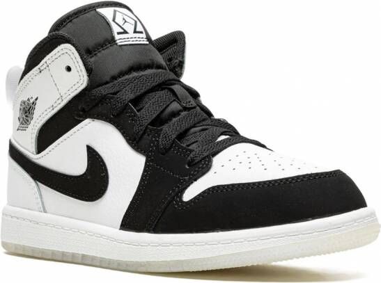 Jordan Kids Jordan 1 Mid SE "Diamond" sneakers Wit