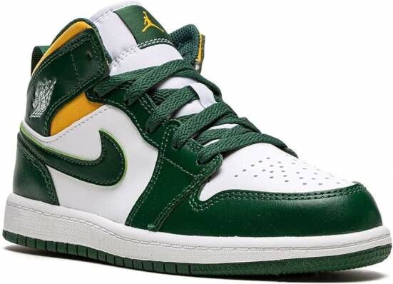 Jordan Kids Jordan 1 Mid sneakers Groen