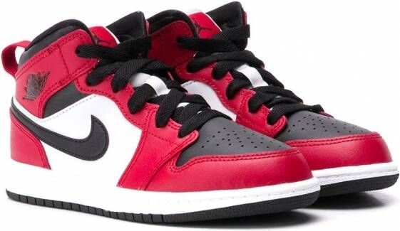 Jordan Kids Jordan 1 Mid sneakers Rood